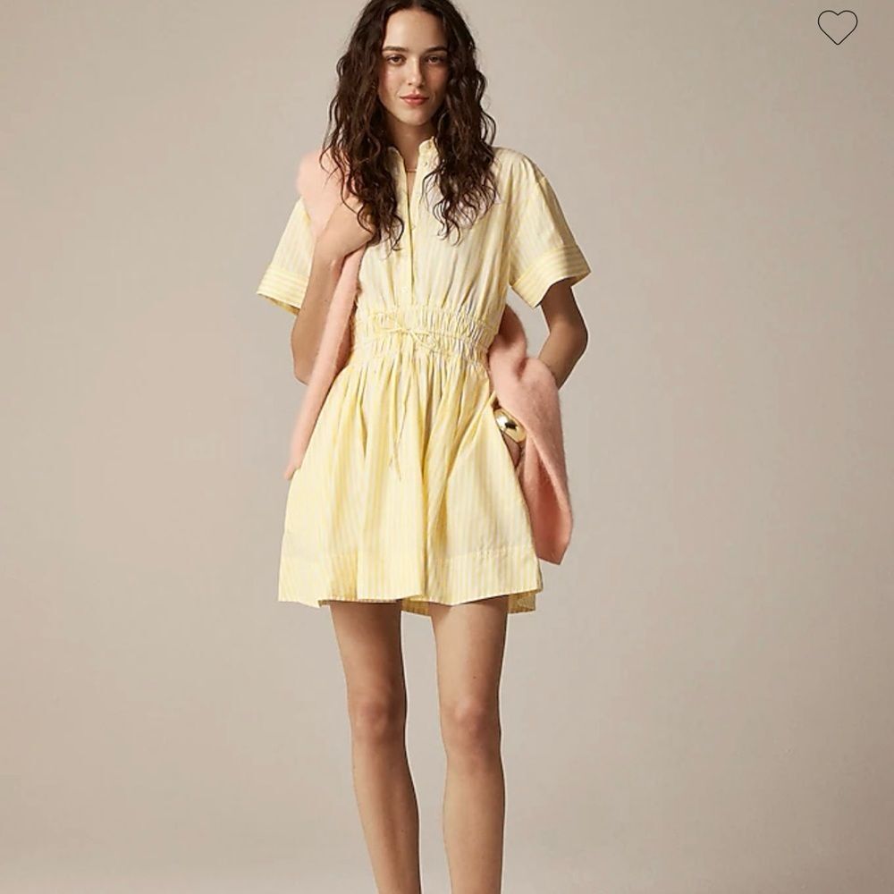 NWT J Crew Elena Mini Shirt Dress